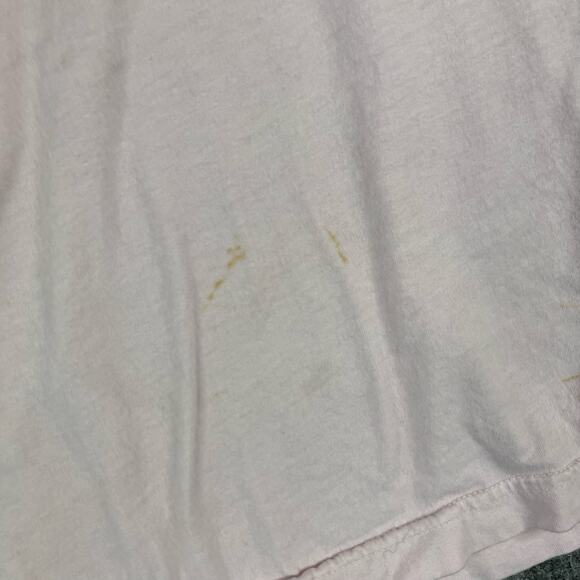 Quiksilver Men's Graphic T-Shirt Size M Pink Florida Funshine State Surf Y2K - Picture 3 of 8